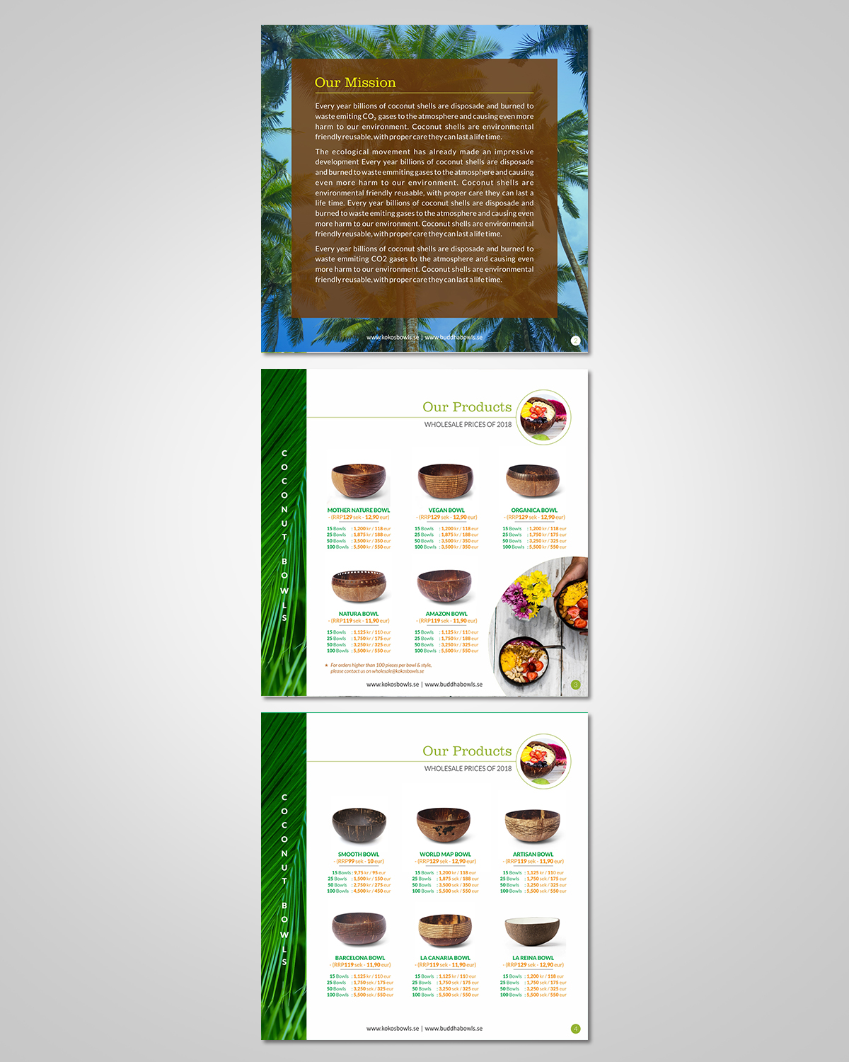 Catalogue Design by dinug.312 for KoKos Bowls | Design #18164515