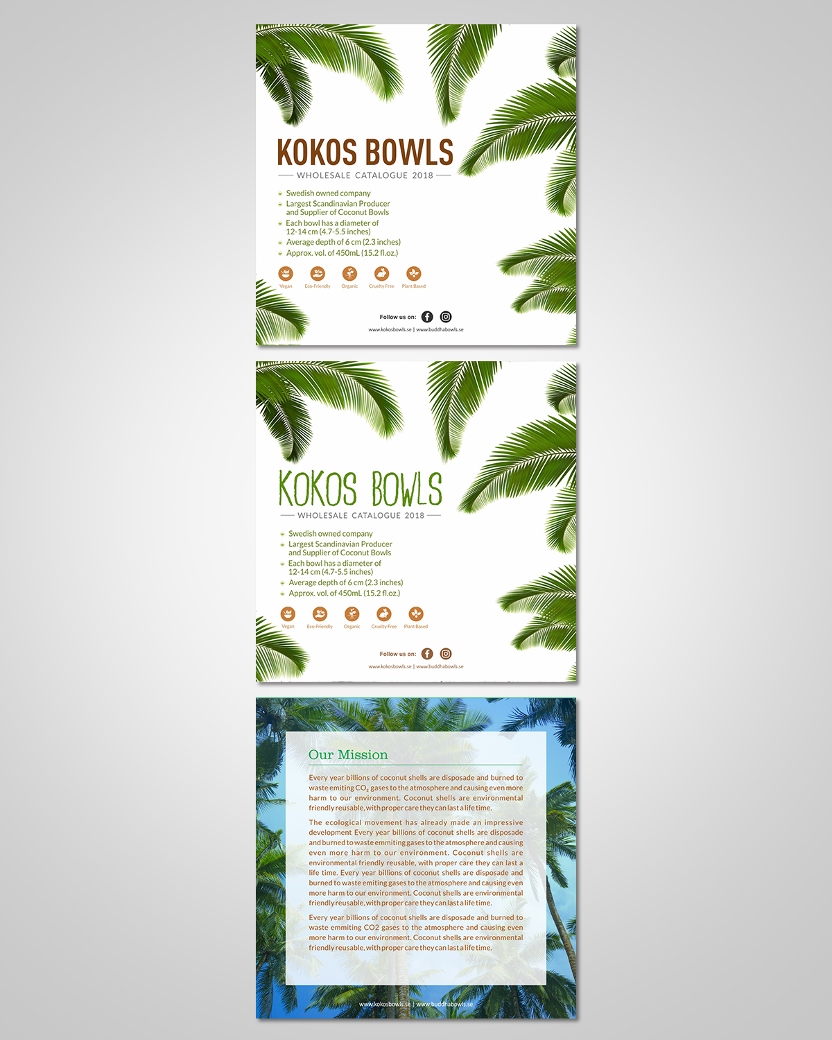 Catalogue Design by dinug.312 for KoKos Bowls | Design #18164516