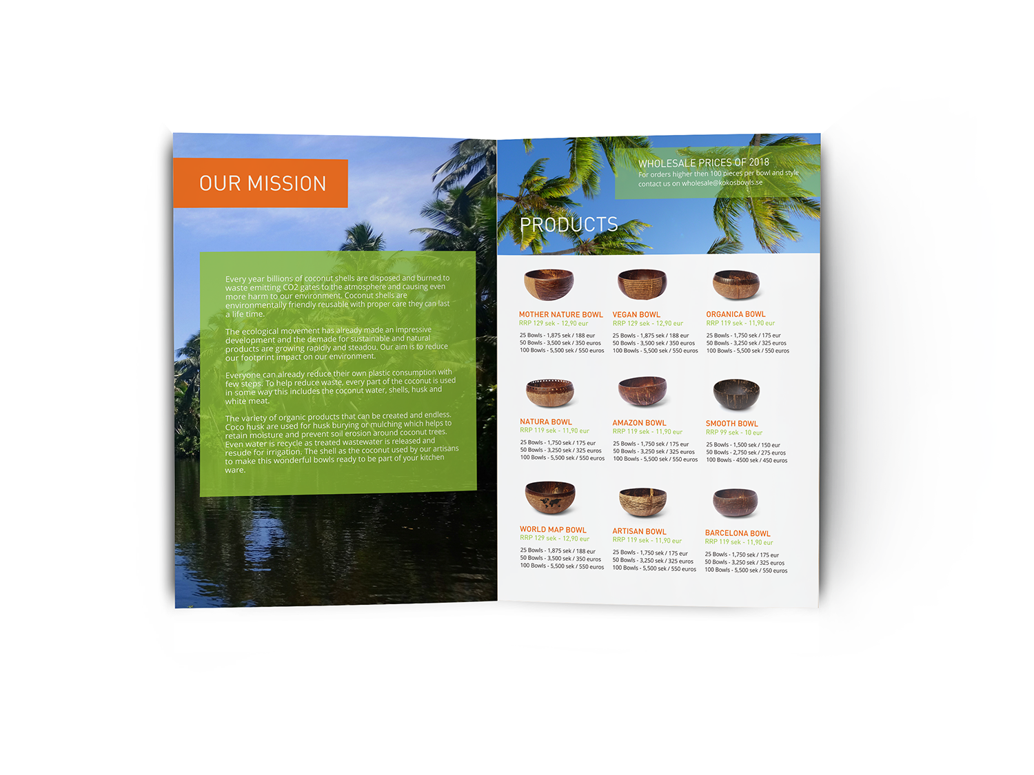 Catalogue Design by barinix for KoKos Bowls | Design #18161867