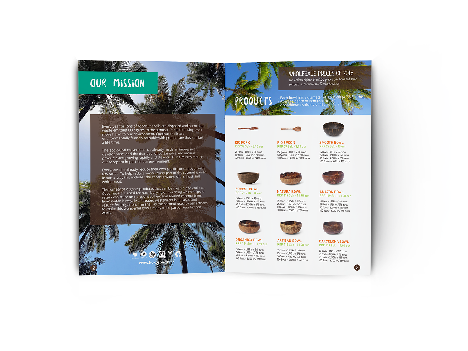 Catalogue Design by barinix for KoKos Bowls | Design #18179785
