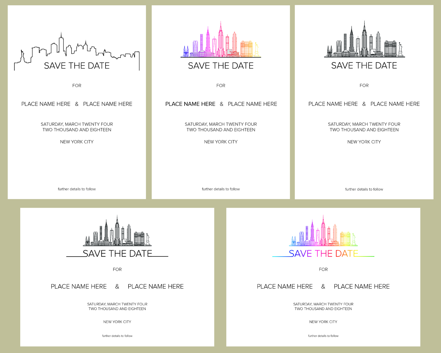 Invitation Design by EA5Designs for this project | Design #18142423