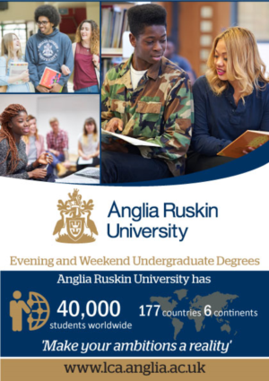 Flyer Design by Parul for Anglia Ruskin University London | Design: #18165994