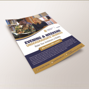 Diseño de Flyer por creative.bugs para Anglia Ruskin University London | Diseño: #18146080