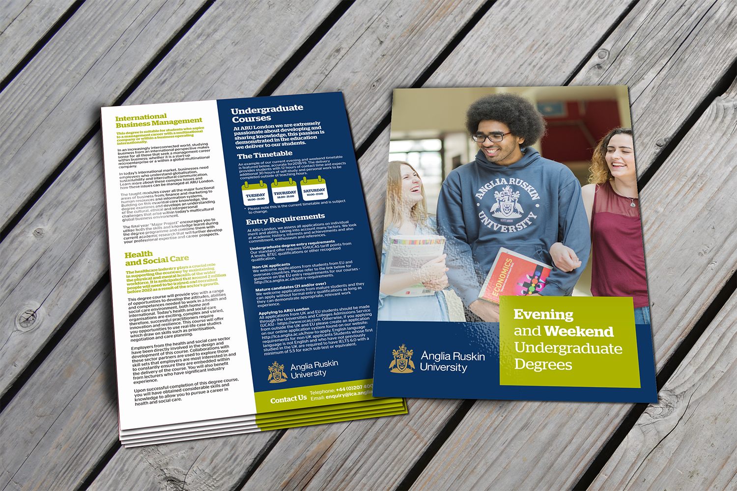 Flyer Design by barinix for Anglia Ruskin University London | Design #18255422