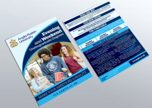 Flyer Design by Dexter Solutions for Anglia Ruskin University London | Design #18191073