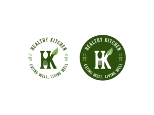 Healthy kitchen  | Logo Design by wonderland