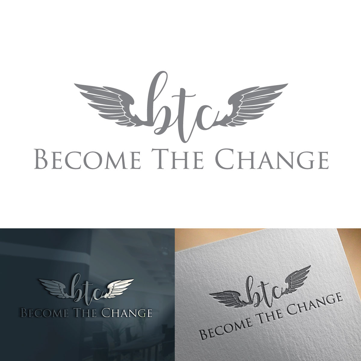 Logo-Design von JAFRIN für Become The Change  | Design #20000792