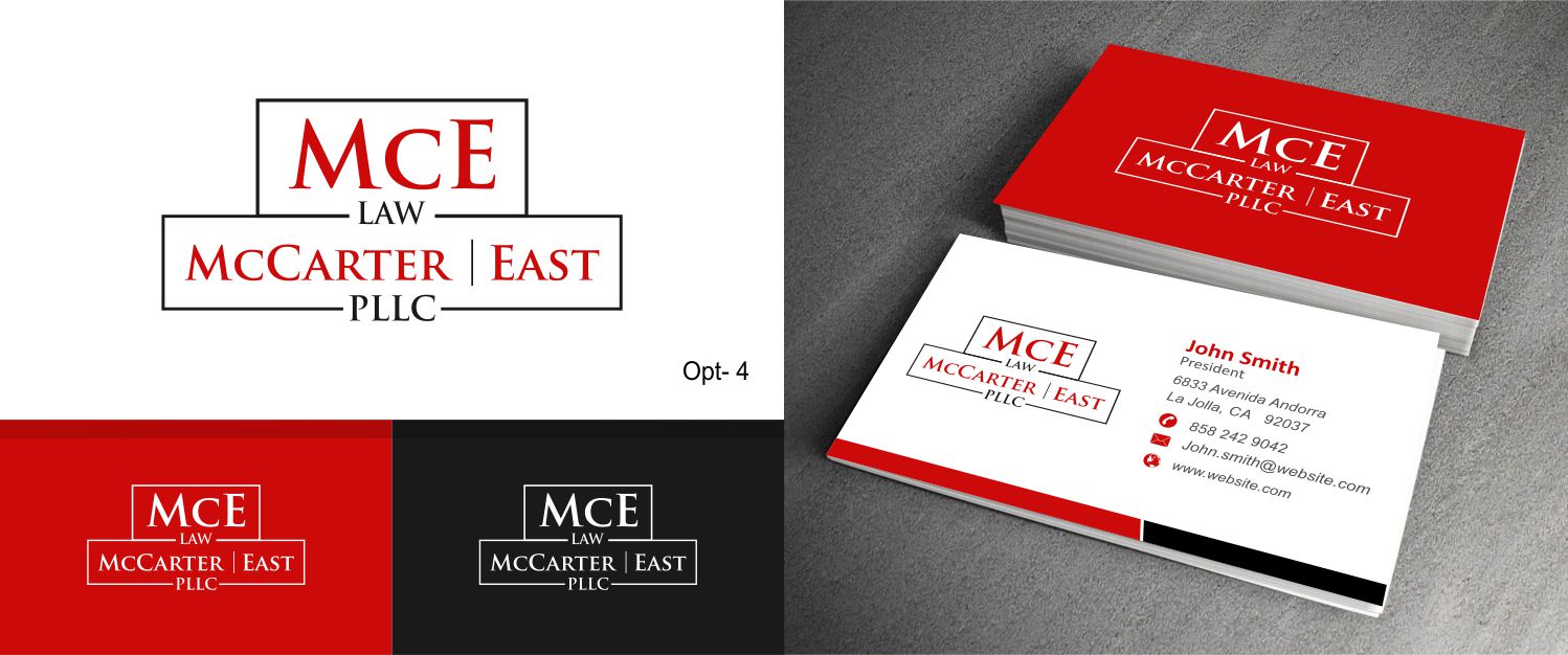 Logo Design by V Solutions for McCarter | East PLLC | Design #18192857