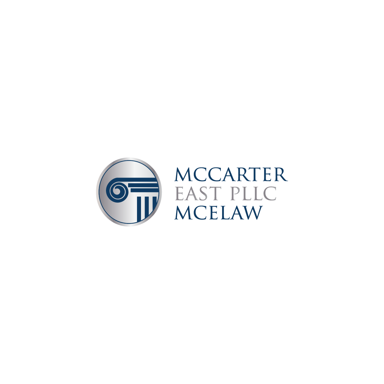 Logo Design by Fauzan Zainal for McCarter | East PLLC | Design #18193953