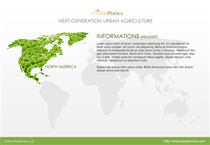PowerPoint Design by ColorDrops for PodPonics LLC | Design: #2940975