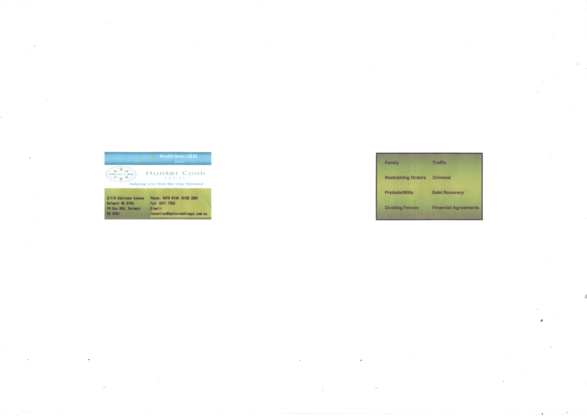 Business Card Design by stevies cartoons for this project | Design #647827
