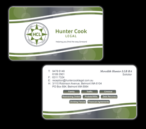 Business Card Design by visual arts