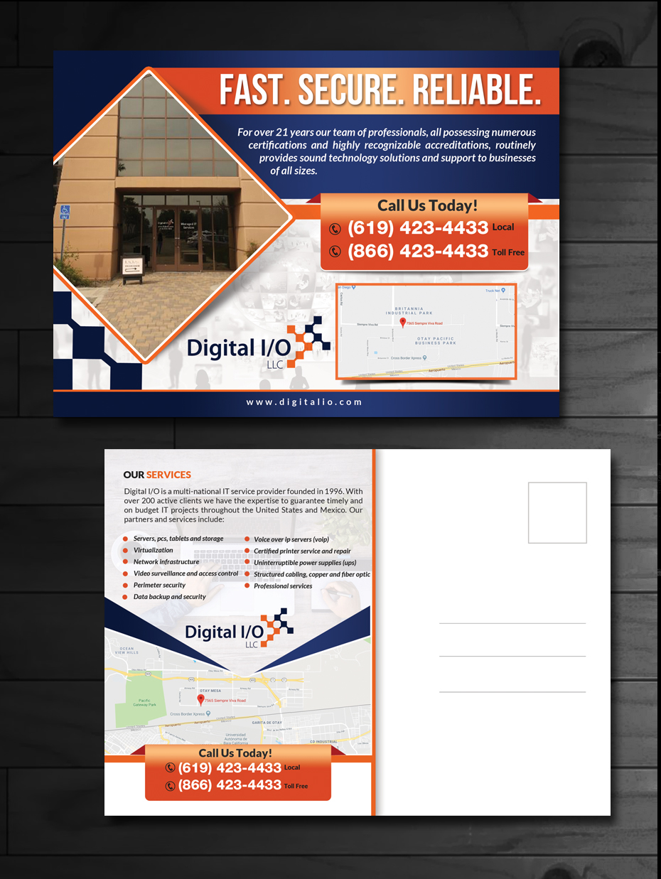 Postcard Design by innovative earth for this project | Design #18199047