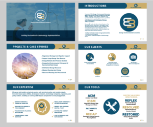Consulting Company PowerPoint Template Design | Diseño de PowerPoint por GliderGraphx