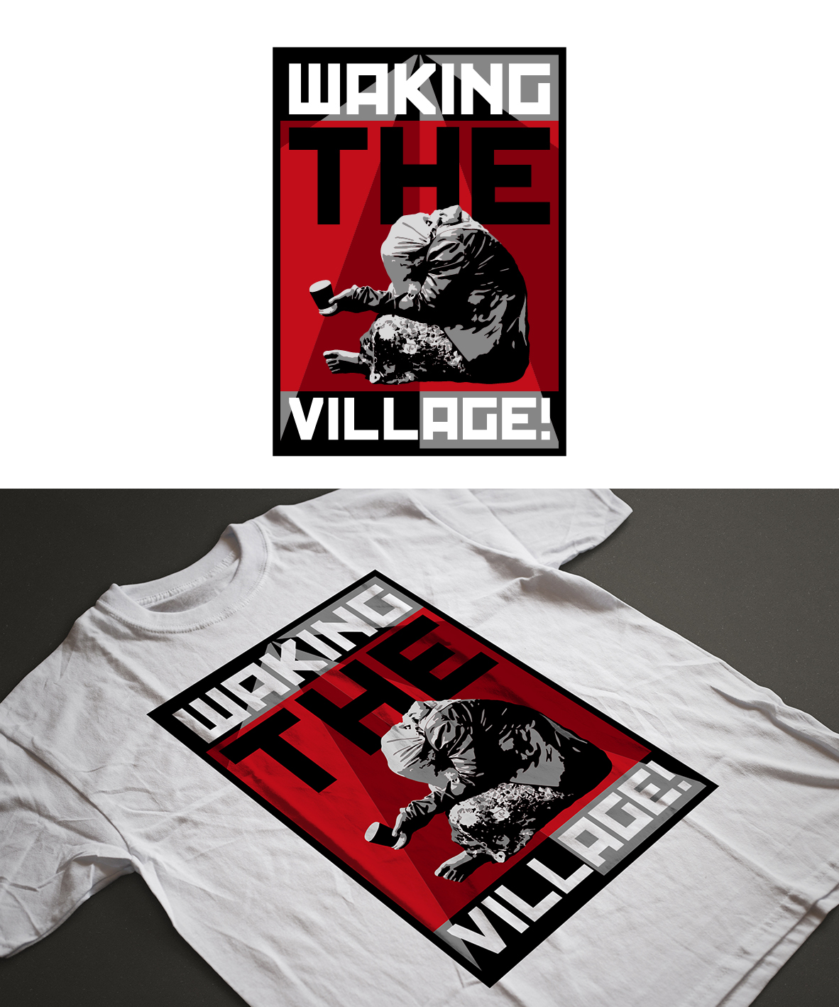 Logo Design by jsduff for Waking the Village | Design #18178943