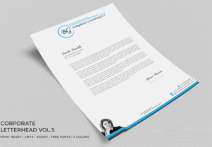 Letterhead Design by Expert Designer for BG Compliance Consulting, LLC | Design: #18156566