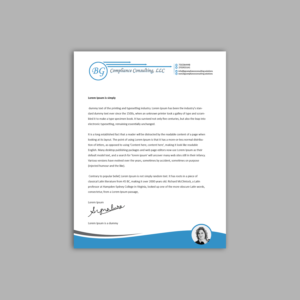 Letterhead Design Project | Letterhead Design by kousik