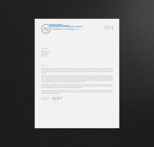 Letterhead Design by logodentity for BG Compliance Consulting, LLC | Design: #18141868