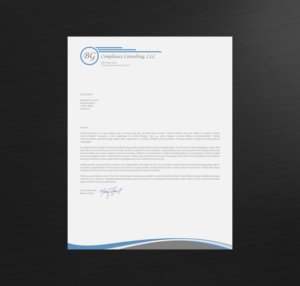 Letterhead Design by logodentity for BG Compliance Consulting, LLC | Design: #18141911