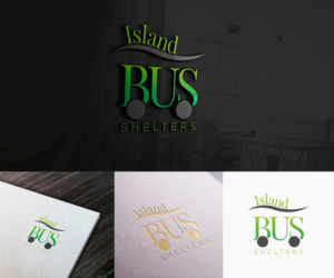 Island Bus Shelters | Logo Design by Marianna K.
