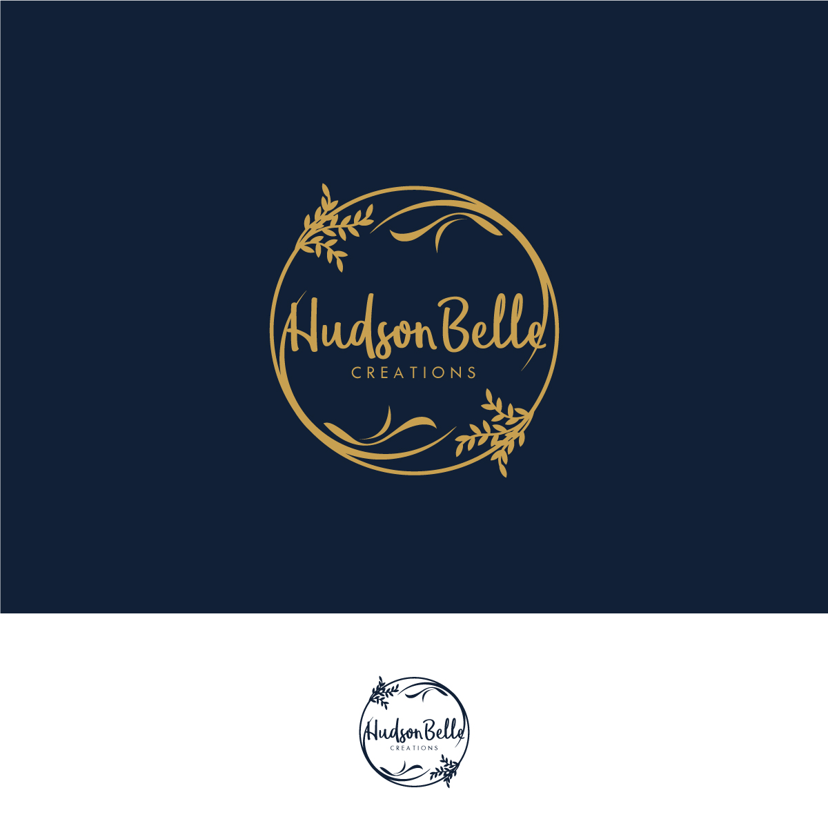 Logo-Design von Kreative Fingers für Hudson Belle Creations | Design: #18174593