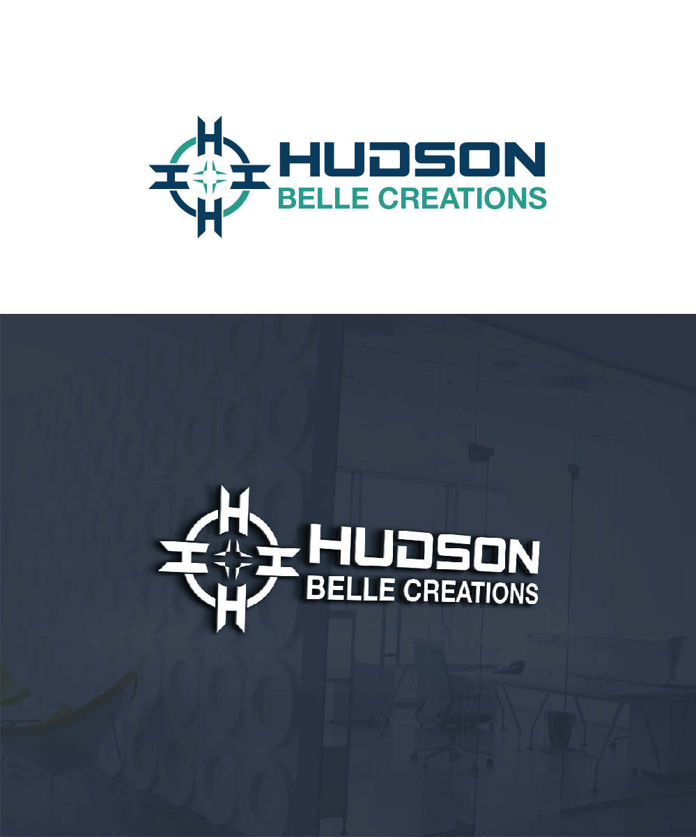 Logo Design by Isnah Logo for Hudson Belle Creations | Design #18176891