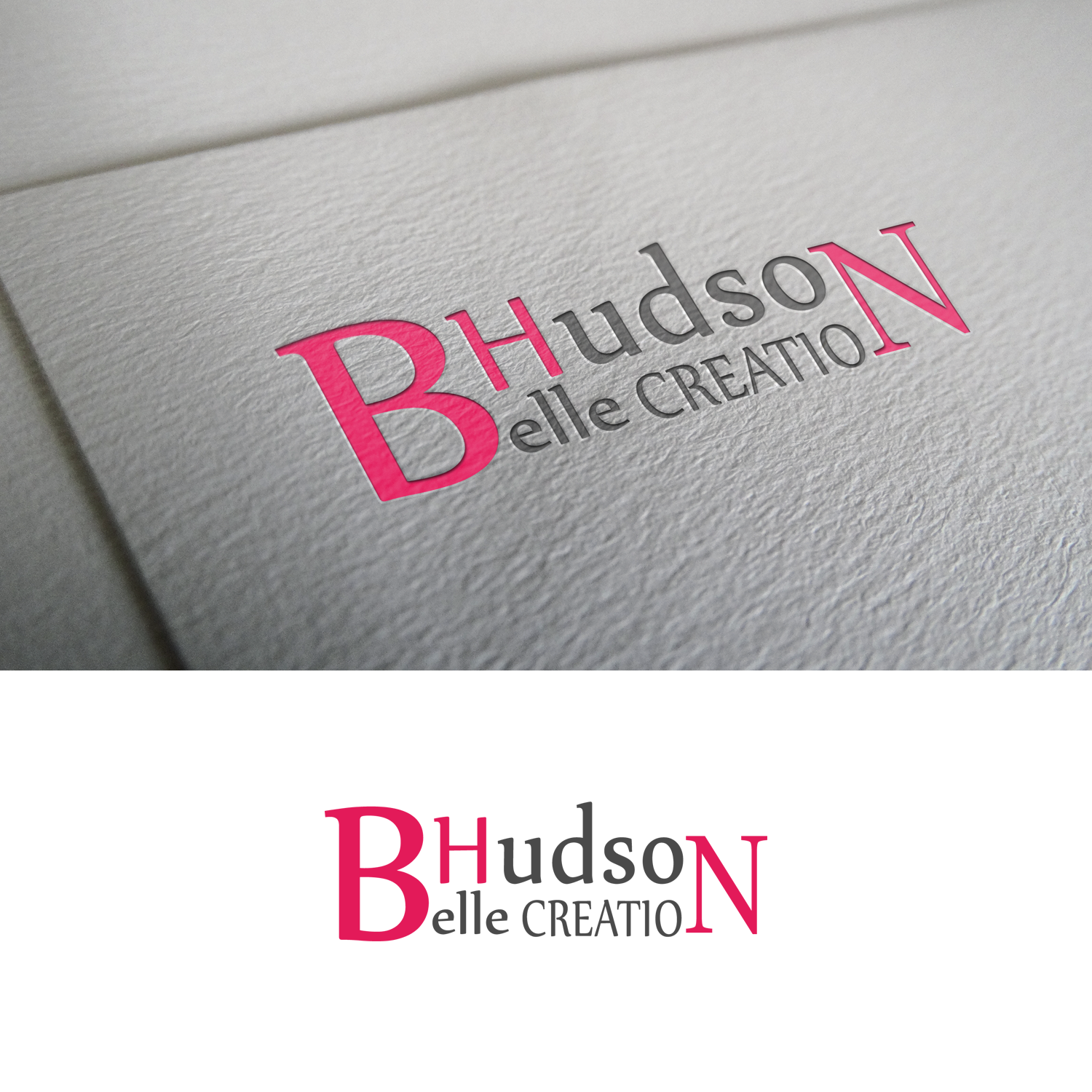 Logo-Design von Uta_Jk für Hudson Belle Creations | Design #18162880