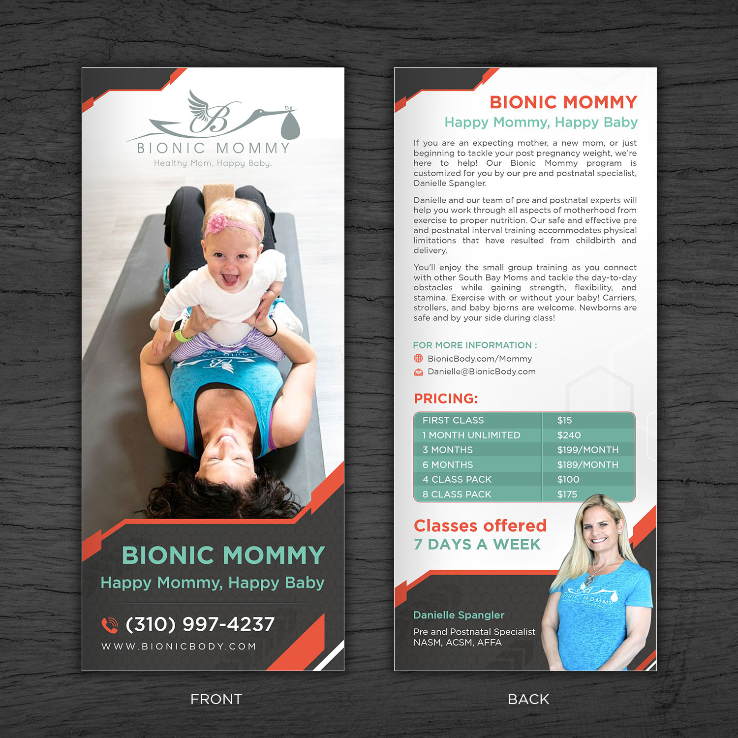 Diseño de Brochure por debdesign para Bionic Body | Diseño #18188817
