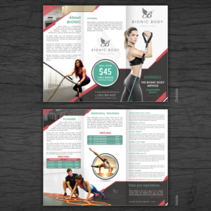 Brochure Design by debdesign for Bionic Body | Design: #18197503