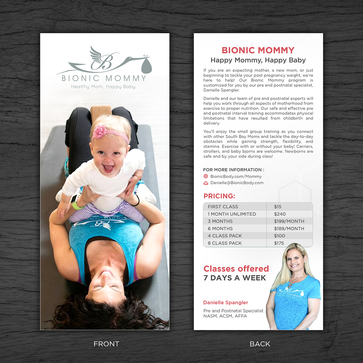 Diseño de Brochure por debdesign para Bionic Body | Diseño #18202123