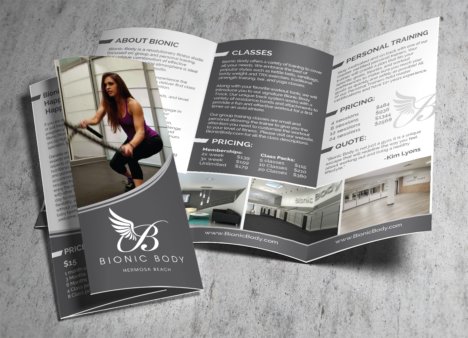 Diseño de Brochure por Deziners Zone para Bionic Body | Diseño #18180674