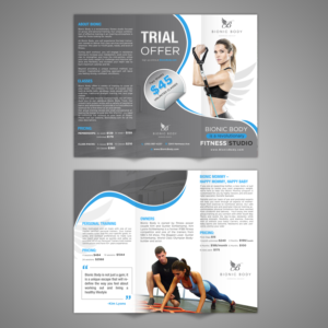Diseño de Brochure por creative.bugs para Bionic Body | Diseño: #18182042