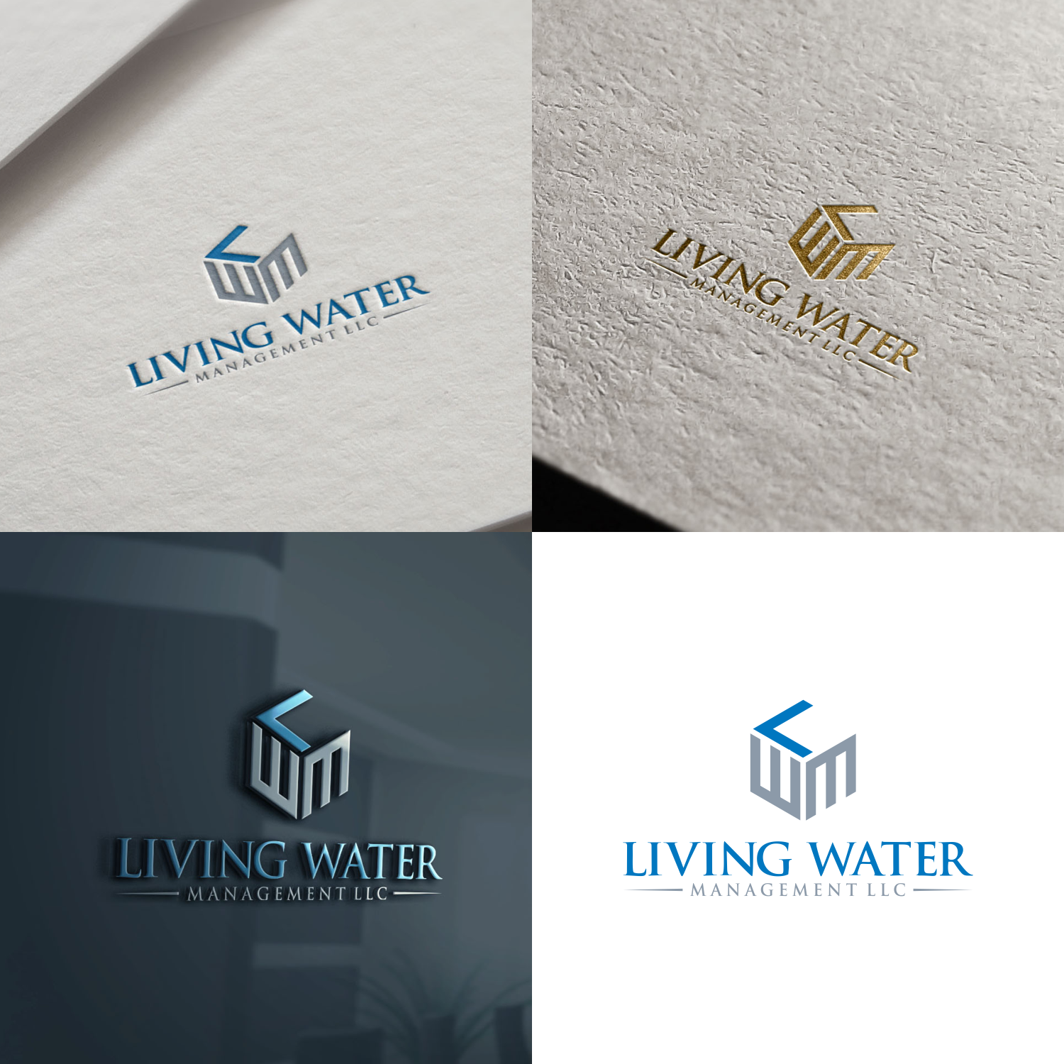 Diseño de Logo por Hartono 2 para Living Water Management LLC | Diseño: #18154385
