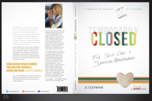 Temporarily Closed for Self Care &amp; Spiritual Maintenance (guidebook) - needs a front and back bo