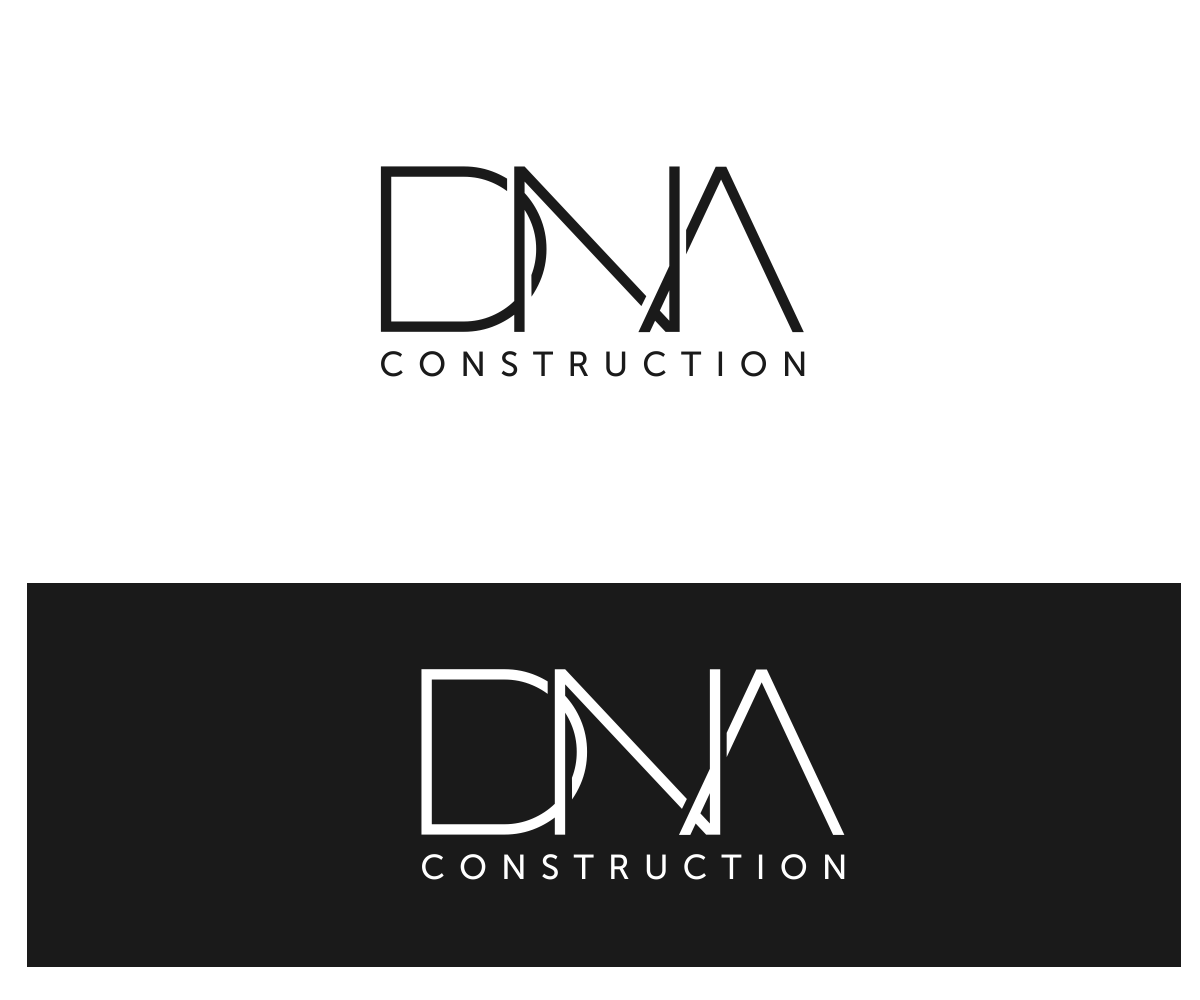 Diseño de Logo por Tt design para DNA Construction | Diseño #18142569
