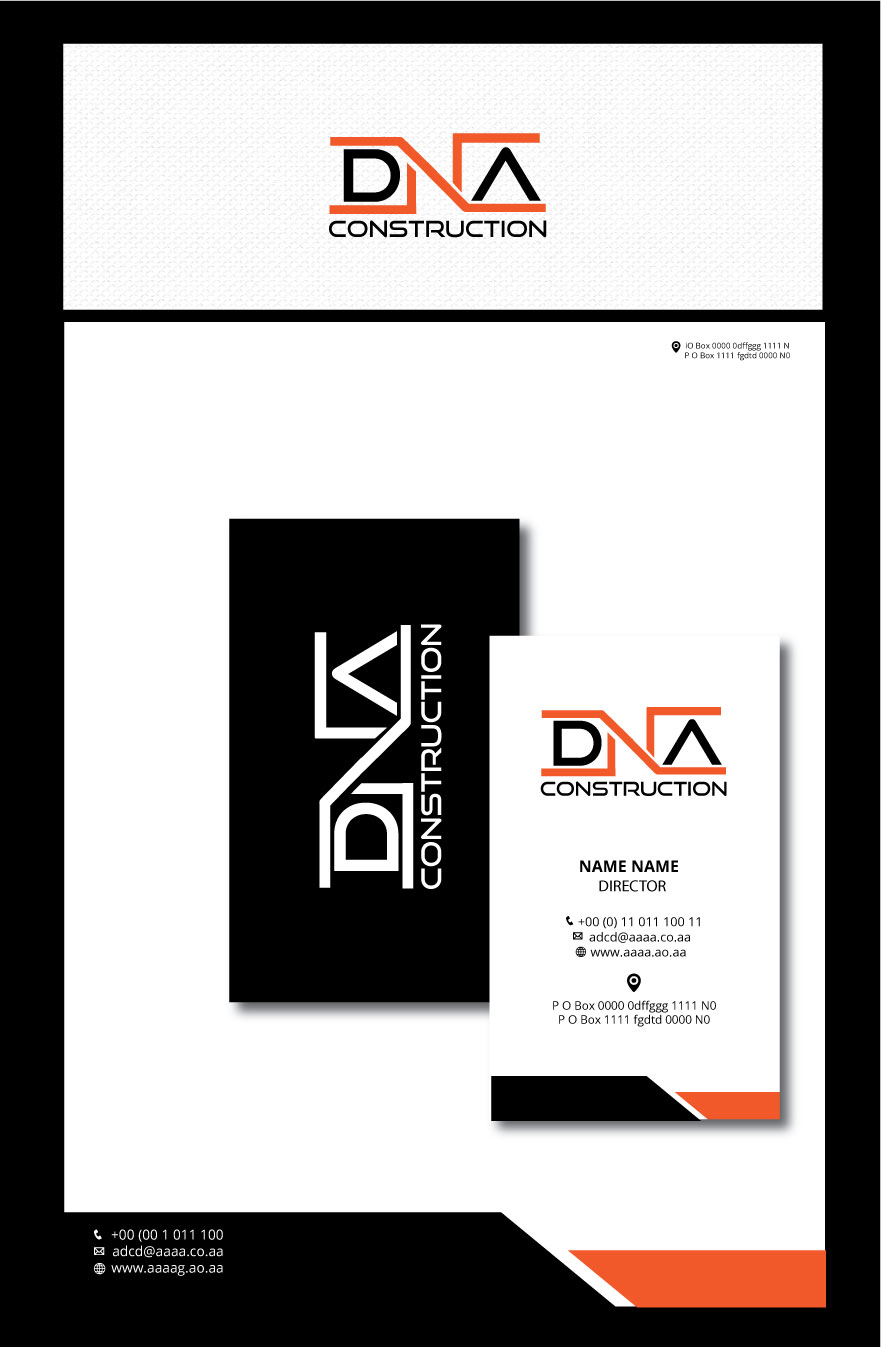Logo Design by zebronicgraphic for DNA Construction | Design #18148401