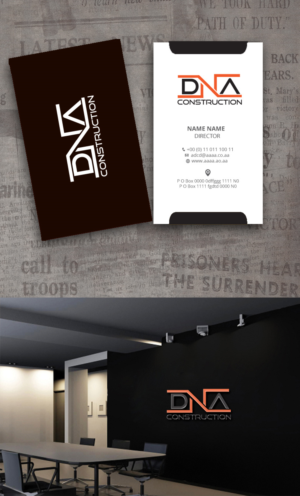 Logo Design by zebronicgraphic for DNA Construction | Design: #18148402