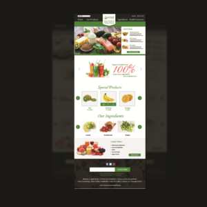 Web Design by Creative Jiniya for Visions of Health | Design: #18148583