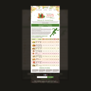 Web Design by Creative Jiniya for Visions of Health | Design: #18154448