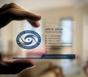 Design de Carte de Visite par INDIAN_Ashok pour United Intelligence Corporation | Design : #18142048