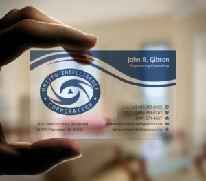 Design de Carte de Visite par INDIAN_Ashok pour United Intelligence Corporation | Design : #18142053