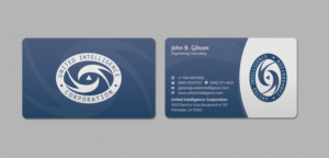 Business Card Design by INDIAN_Ashok for United Intelligence Corporation | Design: #18142062