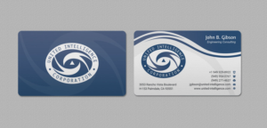 Business Card Design by INDIAN_Ashok for United Intelligence Corporation | Design: #18142063