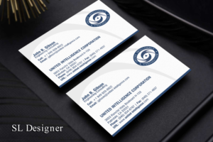 Business Card Design by SL Designer for United Intelligence Corporation | Design: #18142519