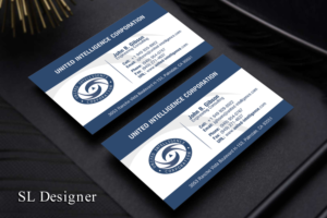 Business Card Design by SL Designer for United Intelligence Corporation | Design: #18142521
