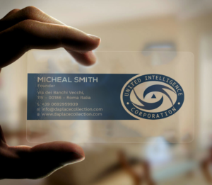 Design de Carte de Visite par Tripti Ranjan Gain pour United Intelligence Corporation | Design : #18145405