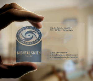 Design de Carte de Visite par Tripti Ranjan Gain pour United Intelligence Corporation | Design : #18145406