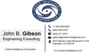 Design de Carte de Visite par Kareem Afifi pour United Intelligence Corporation | Design : #18145960