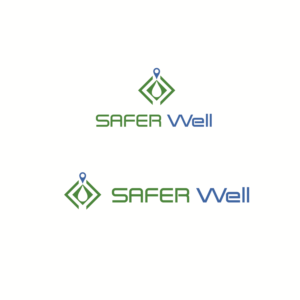 SAFER Wells | Logo Design by emptyboxgraphics