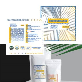 The first and only organic certified snacks manufacturer in Singapore (Superlative Foods)needs a pac | Design Emballage par desainerd